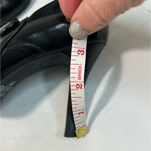 Franco Sarto Black Vegan Leather Booties size 6 - Picture 10 of 10